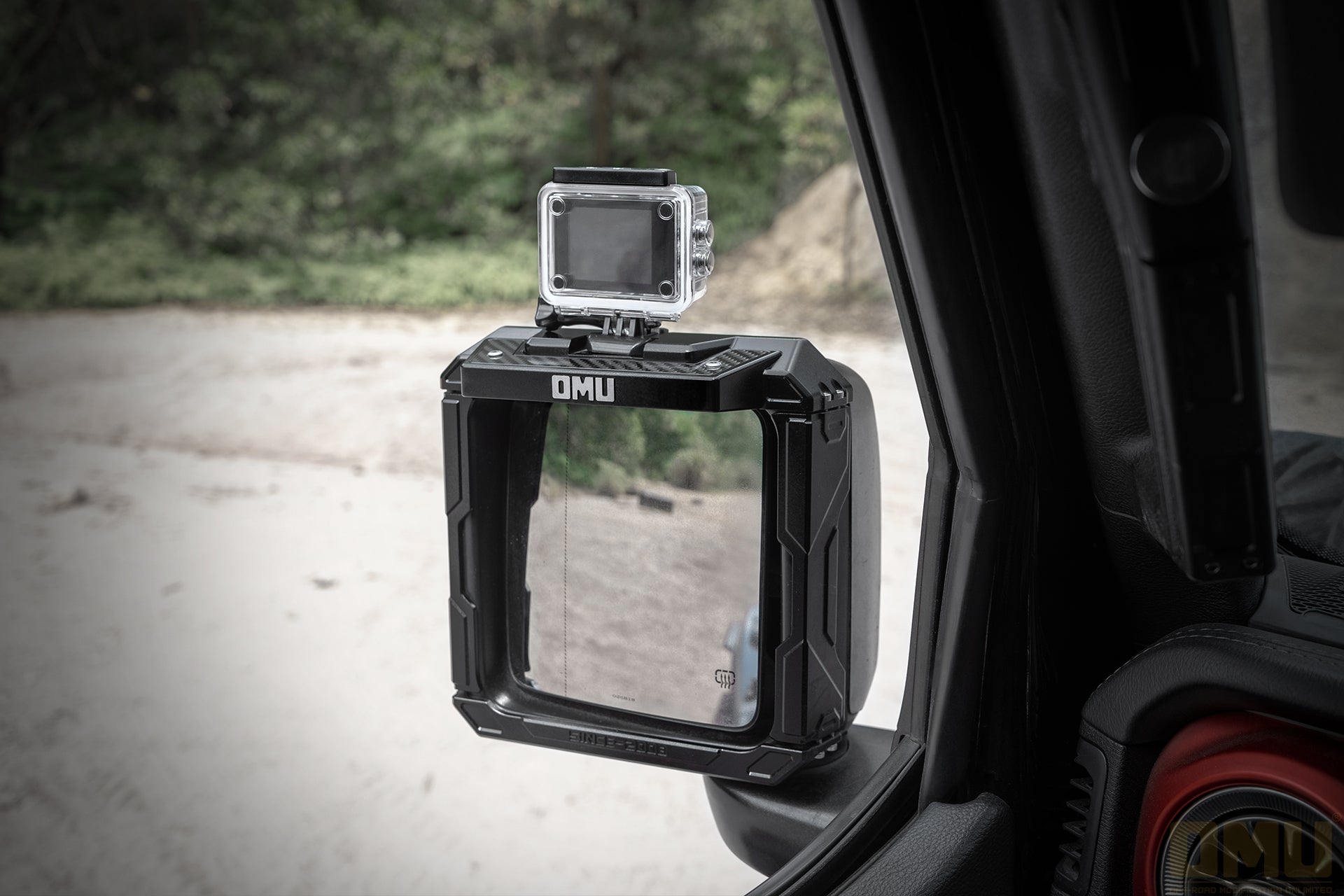 Jeep Wrangler Rearview Mirror Rain Shield