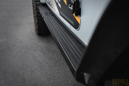 OMU Genesis Series Aluminum Running Board Side Step For Jeep Wrangler JL