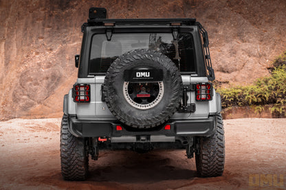 OMU Genesis Series Aluminum Tail Light Cover For Jeep Wrangler JL