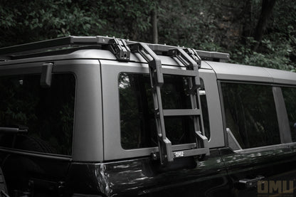 OMU Genesis Series Multifunctional Aluminum Roof Luggage Rack With Side Ladder For Ford Bronco